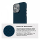 Чохол ArmorStandart LikeCarbon2 MagCase для Apple iPhone 16 Pro Max Kevlar Dark Blue (ARM88593)