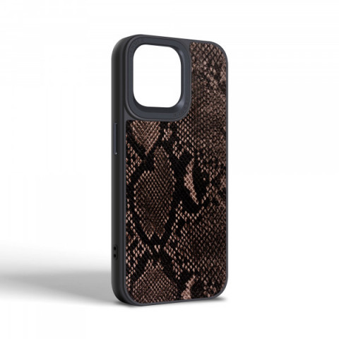 Чохол Harder Genuine Snake для Apple iPhone 15 Pro Max Black (ARM76786)