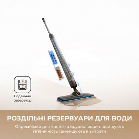 Акумуляторний миючий пилосос Dreame Mira Mop 10 White (HMF10A-WH)