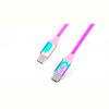 Кабель REAL-EL Premium Rainbow USB Type C-USB Type C 1m (EL123500053)