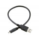 Кабель ATcom USB 2.0 AM/Micro BM 0,8 м, пакет