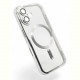 Чохол-накладка BeCover TPU Chrome Case MagSafe для Apple iPhone 16 Plus Silver (712078)