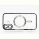 Чохол-накладка BeCover TPU Chrome Case MagSafe для Apple iPhone 16 Plus Silver (712078)