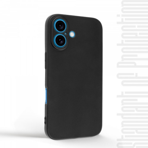 Чохол ArmorStandart Matte Slim Fit для Apple iPhone 16 Camera cover Black (ARM78493)