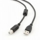 Кабель Cablexpert CCP-USB2-AMBM-15 USB 2.0 AM/BM 4,5 м Premium quality
