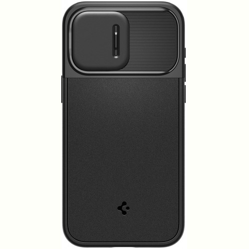 Чохол-накладка Spigen Optik Armor MagFit для Apple iPhone 15 Pro Max Black (ACS06599)