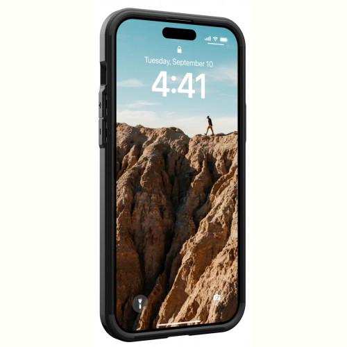 Чохол-накладка Urban Armor Gear Civilian Magsafe для Apple iPhone 15 Plus Black (114306114040)