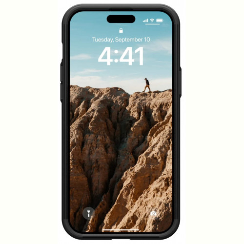Чохол-накладка Urban Armor Gear Civilian Magsafe для Apple iPhone 15 Plus Black (114306114040)
