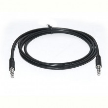 Аудіо-кабель REAL-EL Audio Pro (EL123500040) mini-jack 3.5мм(M)-mini-jack 3.5мм(M) 1м, чорний