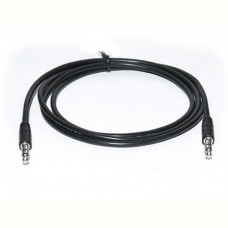 Аудіо-кабель REAL-EL Audio Pro (EL123500040) mini-jack 3.5мм(M)-mini-jack 3.5мм(M) 1м, чорний