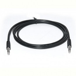 Аудіо-кабель REAL-EL Audio Pro (EL123500040) mini-jack 3.5мм(M)-mini-jack 3.5мм(M) 1м, чорний