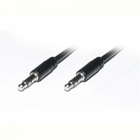Аудіо-кабель REAL-EL Audio Pro (EL123500040) mini-jack 3.5мм(M)-mini-jack 3.5мм(M) 1м, чорний