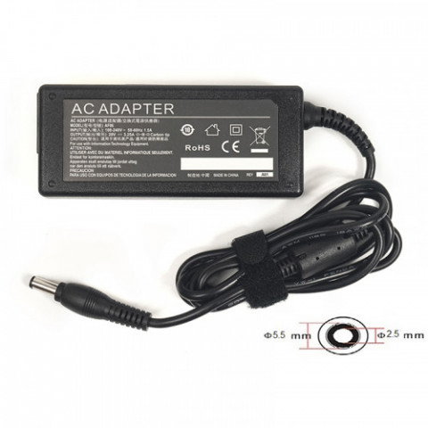 Блок живлення PowerPlant для ноутбука IBM/Lenovo 220V, 20V 65W 3.25A, 5.5х2.5мм (IB65H5525)