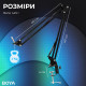 Стійка пантограф BOYA K171-02 Black Купити в Україні