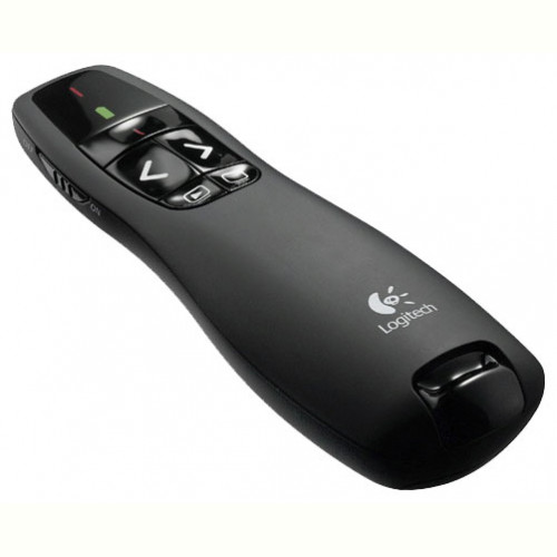 Пульт бездротовий Logitech R400 (910-001356) Black USB