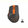 Мишка бездротова A4Tech FG30S Orange/Black USB