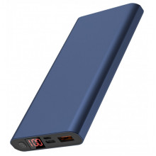 Зовнішній акумулятор (павербанк) BYZ W6 10000 mAh Type-C Dark-blue