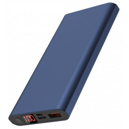Зовнішній акумулятор (павербанк) BYZ W6 10000 mAh Type-C Dark-blue