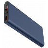 Зовнішній акумулятор (павербанк) BYZ W6 10000 mAh Type-C Dark-blue