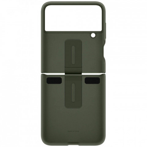 Чохол-накладка Samsung Silicone Cover with Ring для Samsung Galaxy Flip 4 SM-F721 Khaki (EF-PF721TGEGUA)