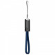 Кабель ColorWay USB-USB Type-C, 2.4А, 0.22м, Blue (CW-CBUC023-BL)