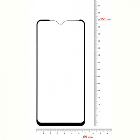 Захисне скло BeCover для Samsung Galaxy A50 SM-A505/A50s SM-A507 Black (703444)