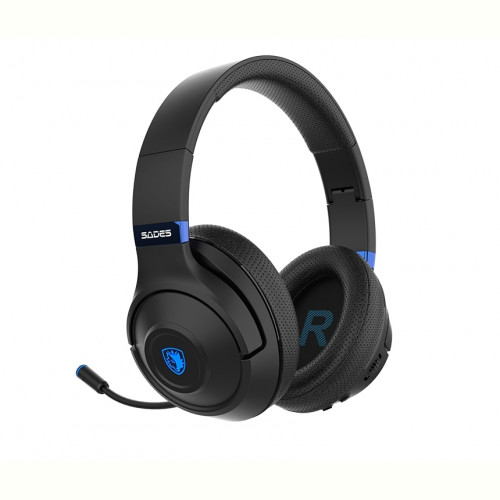 Bluetooth-гарнітура Sades SA-205 Whisper Black/Blue (sa205bkb)