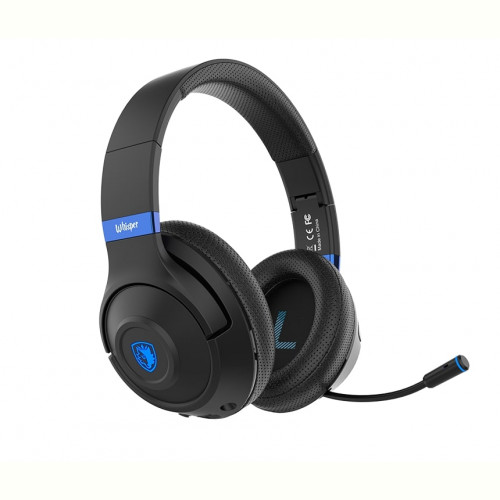 Bluetooth-гарнітура Sades SA-205 Whisper Black/Blue (sa205bkb)