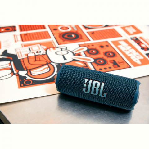 Акустична система JBL Flip 7 Blue (JBLFLIP7BLU)_подарунок