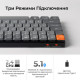 Клавіатура бездротова Keychron K5 Max Gateron Brown Switch Black RGB (K5M-H3-UA) Купити в Україні