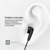 Гарнітура СolorWay 3.5 mm Wired Earphone Sound Wave Black (CW-WD04BK)