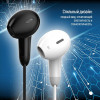 Гарнітура СolorWay 3.5 mm Wired Earphone Sound Wave Black (CW-WD04BK)