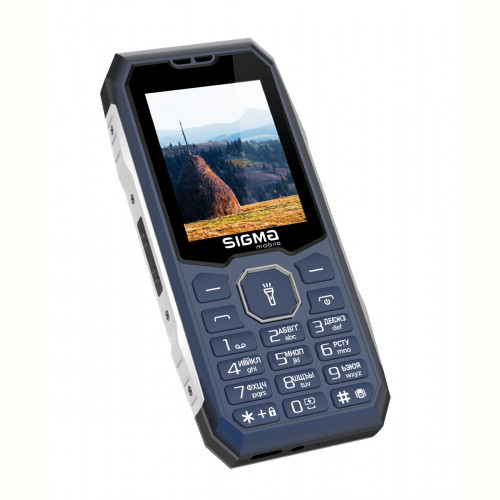 Мобiльний телефон Sigma mobile X-style 341 Bro Blue (4827798368428)