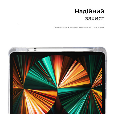 Чохол ArmorStandart Y-Type PEN для iPad Pro 12.9 (2022 / 2021 / 2020) Dark Blue (ARM62321)