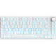 Дротова механічна клавіатура Ajazz AK820 Red Switch White (AK820-R-W) Купити в Україні