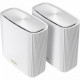 Бездротовий маршрутизатор Asus ZenWiFi XT8 2PK White (XT8-2PK-WHITE)