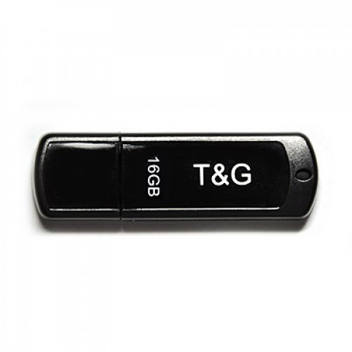 Флеш-накопичувач USB 16GB T&G 011 Classic Series Black (TG011-16GBBK)