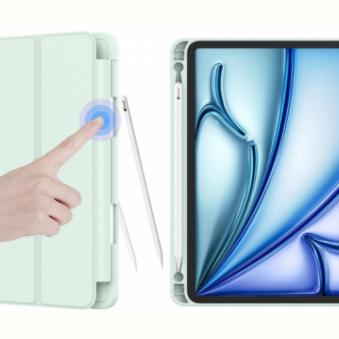 Чохол BeCover Tri Fold Soft TPU з кріпленням Apple Pencil для Apple iPad Air 11" M4 2026 Green (715231)