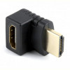 Адаптер Cablexpert (A-HDMI270-FML) HDMI-HDMI, кут 270 градусів, чорний