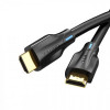 Кабель Vention HDMI - HDMI v.2.1, (M/M), 1.5 м, Black (AANBG)