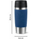 Термочашка Tefal Travel Mug Classic, 360мл, нержавіюча сталь, синій (N2020310) Купити в Україні