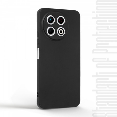 Чохол ArmorStandart Matte Slim Fit для Tecno Spark 30 Pro 4G (KL7) Camera cover Black (ARM83317)
