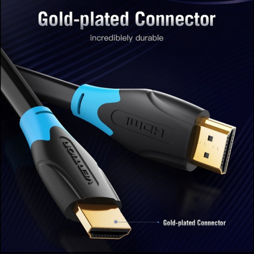 Кабель Vention HDMI-HDMI, 2 m, v2.0 (AACBH)