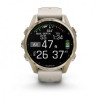 Смарт-годинник Garmin Fenix 8 43mm AMOLED Sapphire Soft Gold with Fog Gray Silicone (010-02903-18)