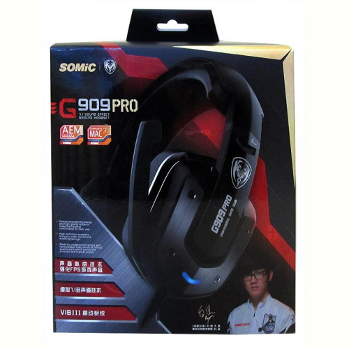 Гарнiтура Somic G909 Pro Black (9590010164)