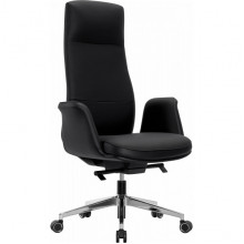 Офісне крісло GT Racer B-2119 Black (leather)