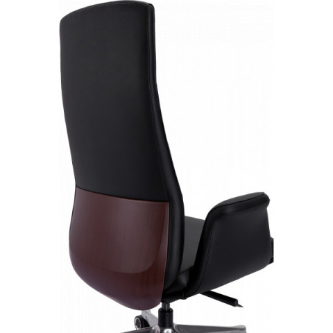 Офісне крісло GT Racer B-2119 Black (leather)