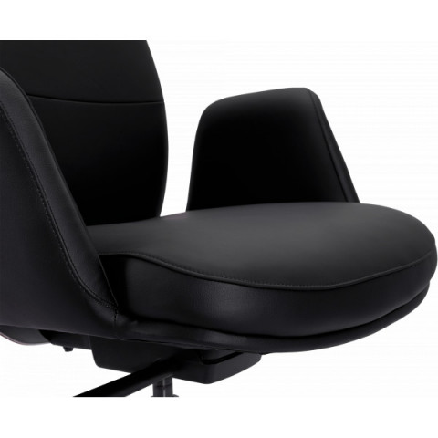 Офісне крісло GT Racer B-2119 Black (leather)