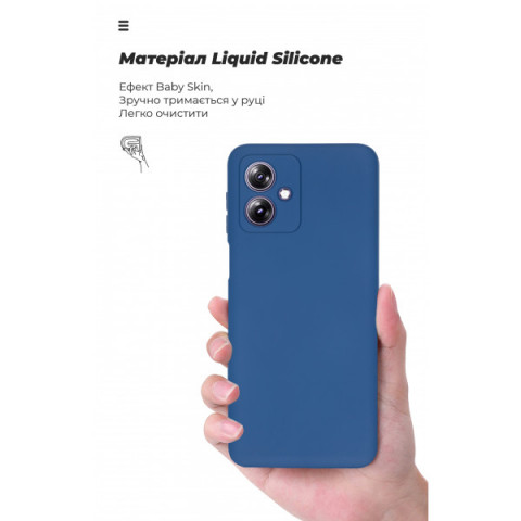 Чохол ArmorStandart ICON для Motorola G54 Power Camera cover Dark Blue (ARM70547)