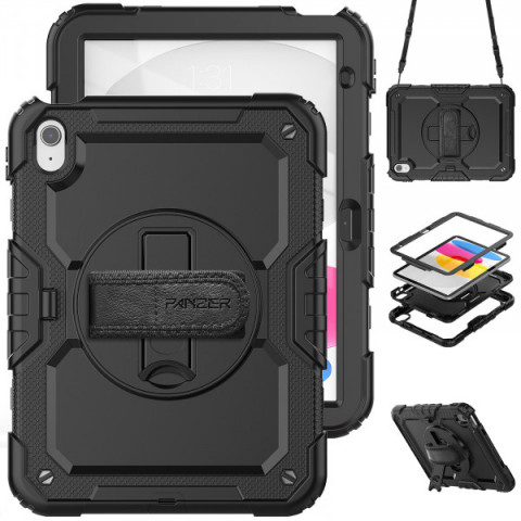 Чохол ArmorStandart Panzer для iPad 11 2025 (A16) / 10.9 2024 / 2022 Black (ARM82525)